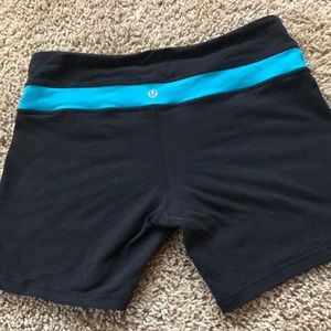 Lululemon 4” inseam biker short.